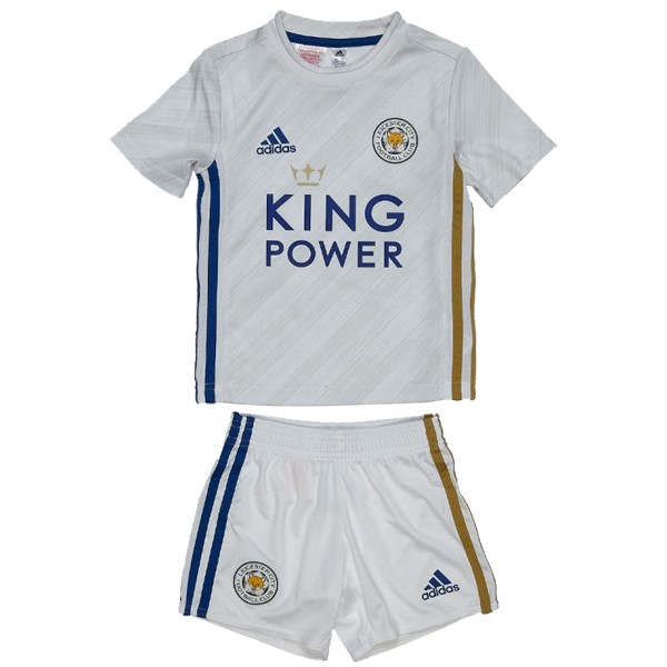 Camiseta Leicester City 2ª Niños 2020/21 Blanco
